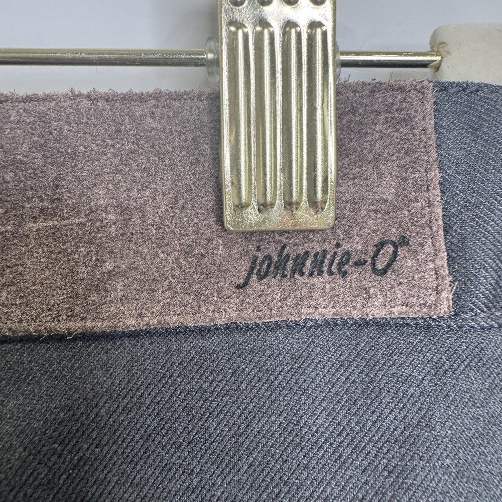 Johnnie-O Mens 30x30 Gray Stretch Pants Straight Casual Performance Chinos - Picture 6 of 9